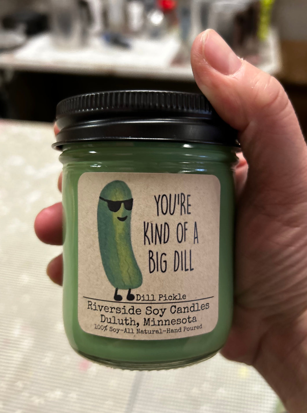 You’re Kind of a Big Dill candle