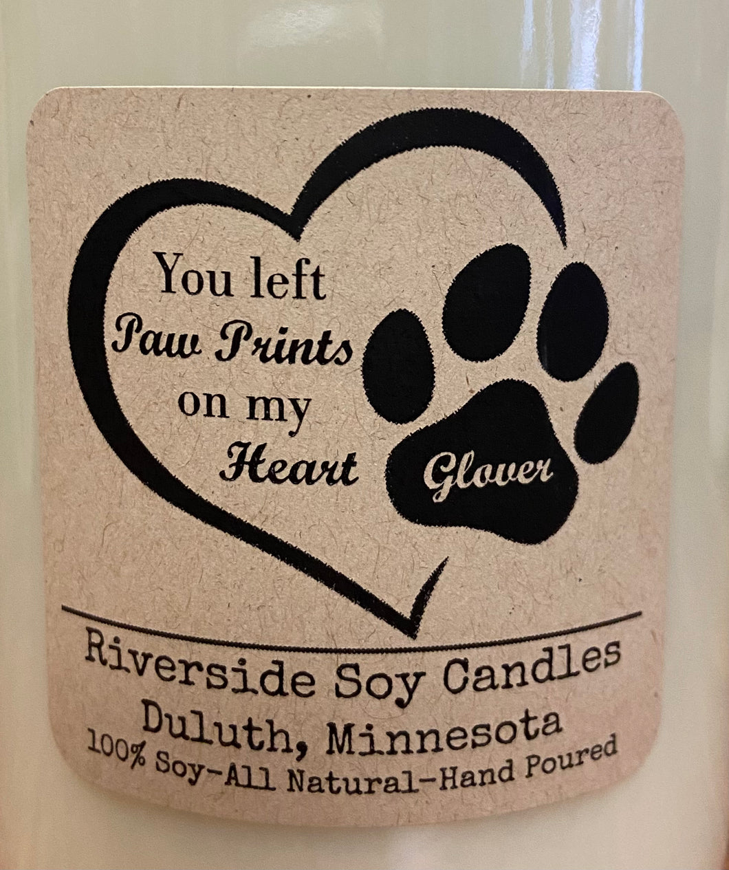 Personalized Pet Candle