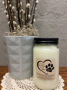 Personalized Pet Candle